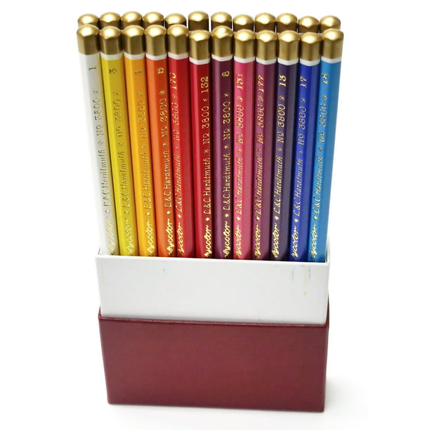 Gift Set KOH I NOOR Polycolour Artists Colouring Pencils in Metal Box Set of 36